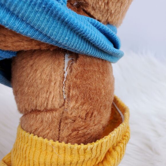 Vtg 1984 Tomy The Get Along Gang Dotty Dog Cheerleader Montgomery Moose Plush - Picture 10 of 10